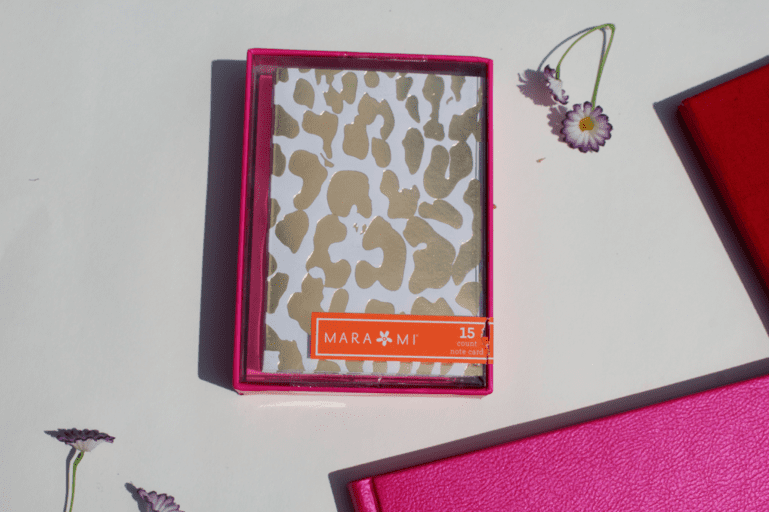 stationary leopardprint leopardnotecards notecards style fashion blog blogger missyonmadison write writing 
