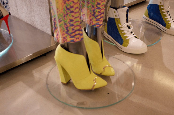 justcavalli colorful colors fashion fashionblog style styleblog missyonmadison yellowshoes yellowbooties stylish soho