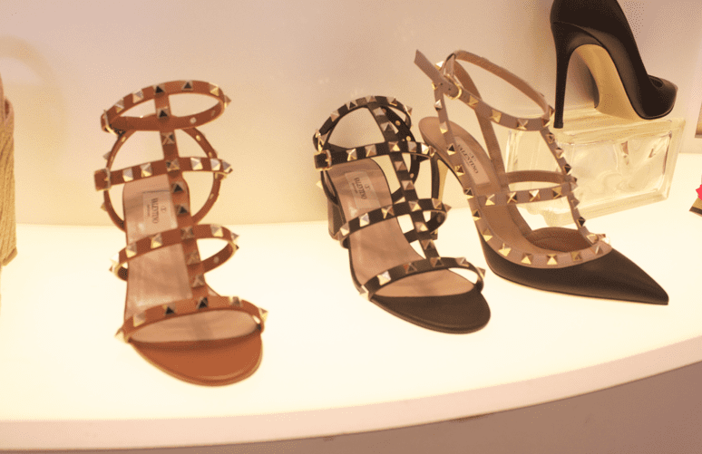 valentino valentinostuddedshoes shoes jildor style fashion blog blogger missyonmadison bow studs studdedshoes