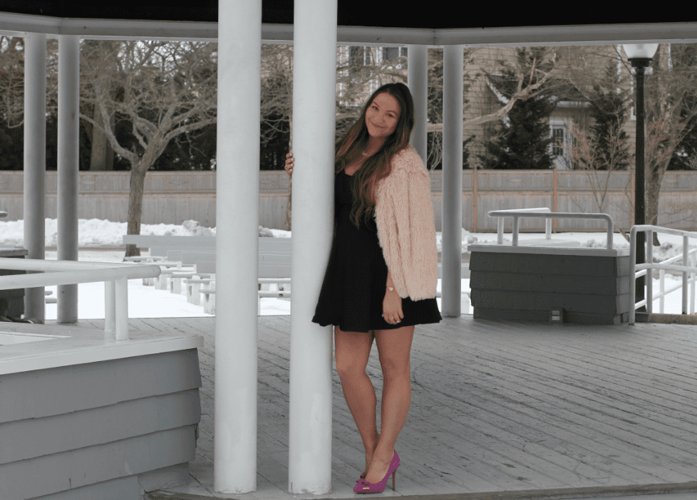 Valentine's Day Date Night Outfit Inspo - LBD - Sparkle Republic Jewelry Giveaway