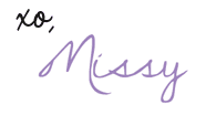 MissyOnMadison signature logo NEWLogo xo