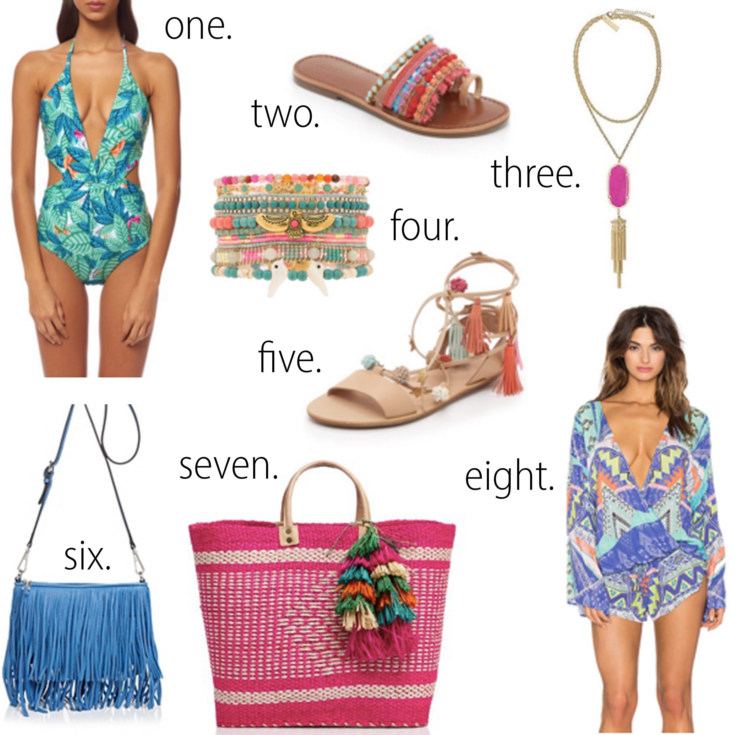 missyonmadison, melissa tierney, tory burch wedges, revolve clothing romper, mara hoffman swimsuit, all for color, all for color bikini, palm print bikini, pineapple bikini, floppy hat, vita liberata, tanning lotion, rebecca minkoff fringe crossbody, neon beach tote, palm springs, palm springs packing guide, what to pack for a weekend getaway, girls trip, summer travel packing, ray bans, loeffler randal sandals, schutz sandals, schutz shoes, lace up sandals, kendra scott necklace, kendra scott rayne necklace,