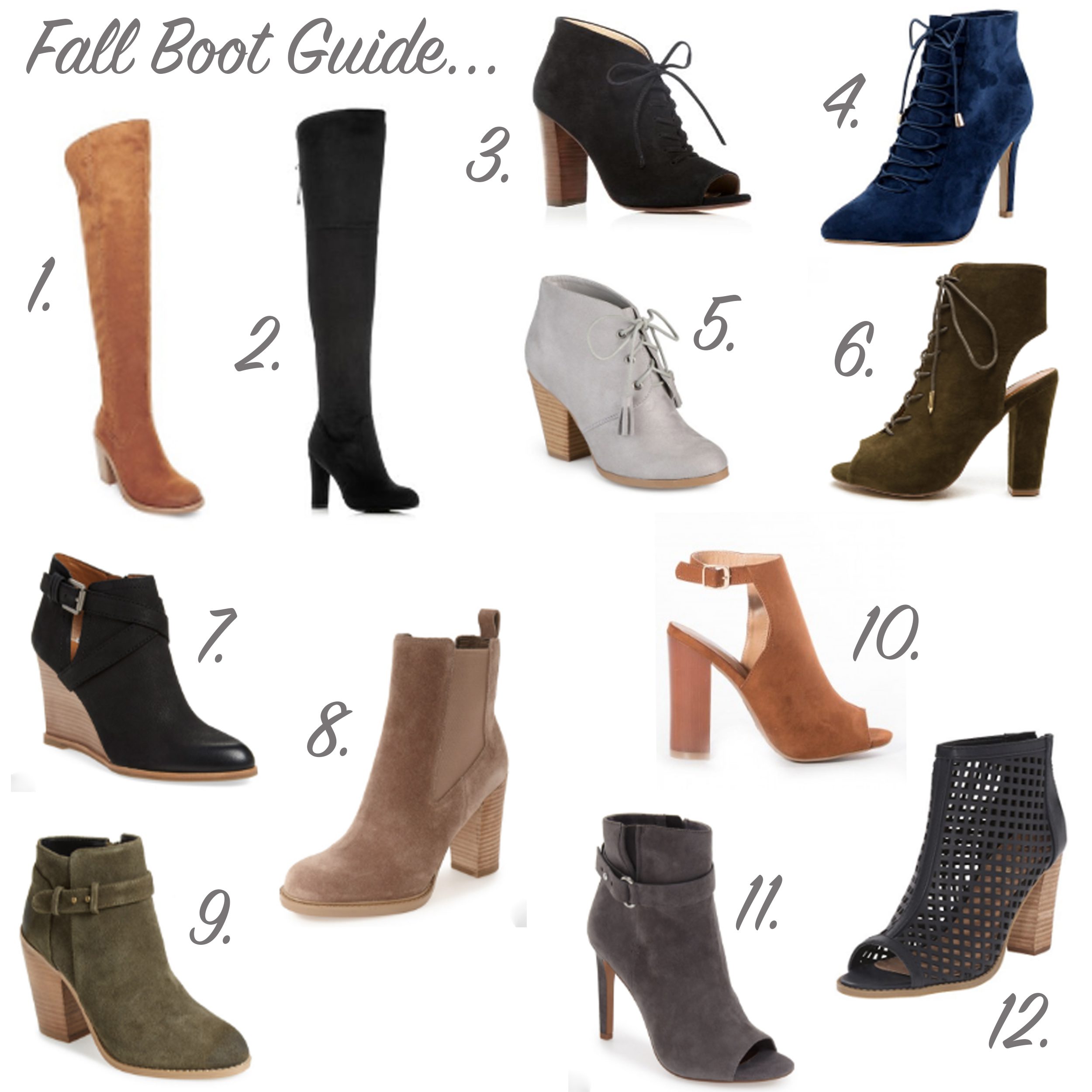 missyonmadison, melissa tierney, fall style, fall boot guide, fall boots, fall trends, fall shoes, fall boot trends, nordstrom, shoes, affordable boots, la blogger, blogged, la style, blogger style, fall footwear, go jane, shoetopia, nordstrom shoe guide, boots under 200, fall 2016 style, fall 2016 boot guide, lace up booties, ankle boots, otk boots, over the knee boots, suede boots, peep toe booties,