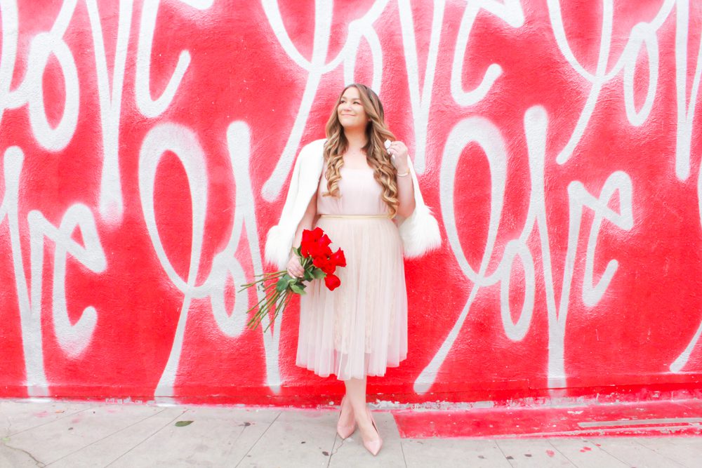 missyonmadison, missyonmadison instagram, missyonmadison blogger, missyonmadison blog, melissa tierney, melissa tierney instagram, melissa tierney blog, fashion blogger, fashion blog, style blog, style blogger, valentines day outfit, valentines day outfit inspo, date night outfit, vday outfit, vday outfit inspo, vday date night inspo, vday date night outfit inspo, outfit ideas, vday outfit ideas, nude patent leather pumps, nude pumps, roses, lace tulle skirt, nude lace skirt, lace tulle skirt, tweed jacket, white tweed jacket, hair extensions, white tweed jacket with faux fur trim,