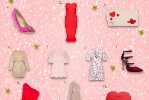 valentines day style guide, dat enight style, vday style guide, vday date night look, vday style inspo, valentines day 2019, valentines day 2019 style, pink heels, pink pumps, red pumps, red heels, heart shaped purse, heart purse, red dress, pink dress, fashion blogger, style blogger, la blogger, date night style, date night outfit goals,