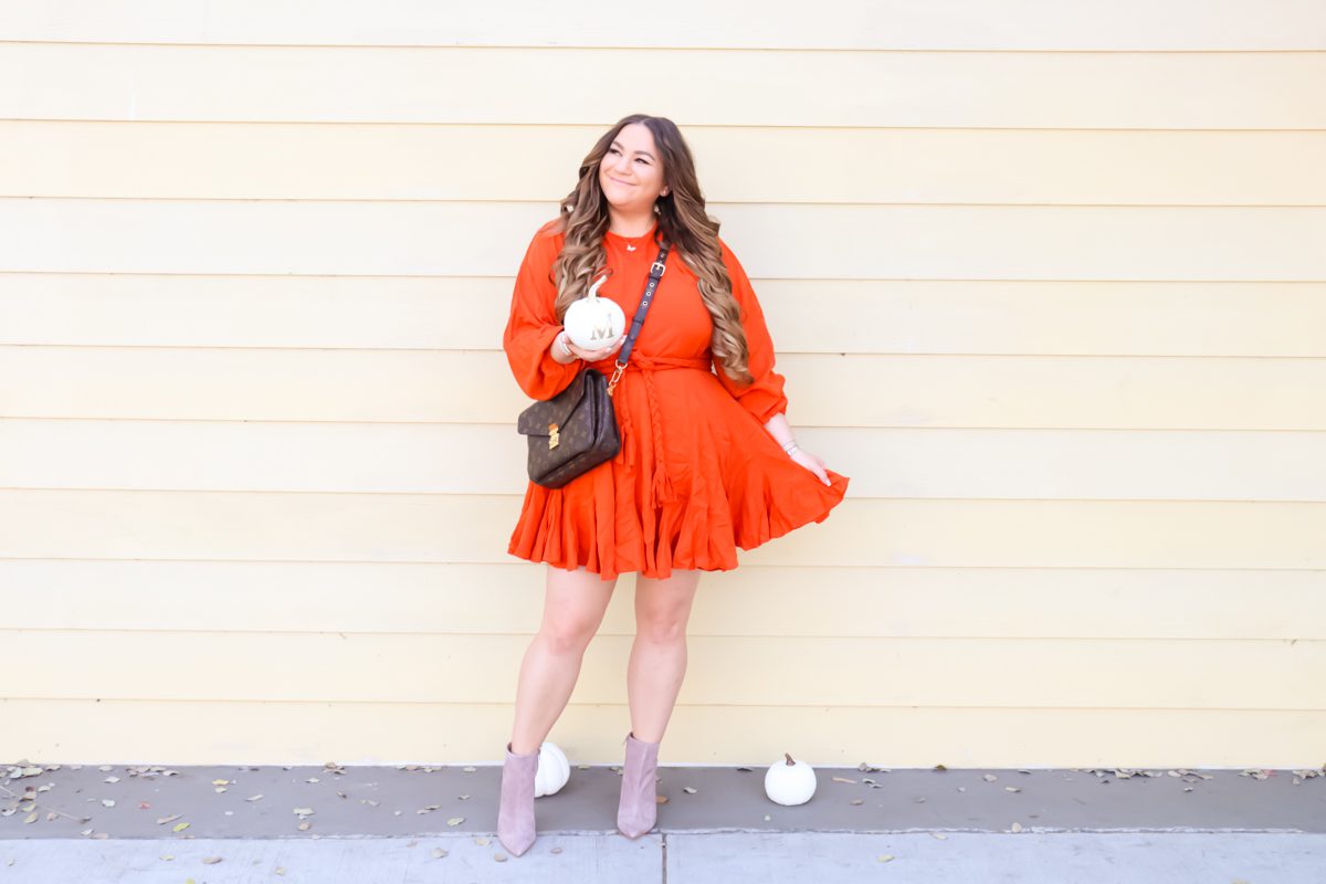 missyonmadison, red dress boutique, fall style, fall 2020 style, fall fashion, fall fashion 2020, red dress boutique reviews, red dress boutique finds, missyonmadison instagram, melissa tierney, la blogger, fashion blogger, what to wear this fall, what to wear for thanksgiving, raye the label booties, louis vuitton pouchette metis,